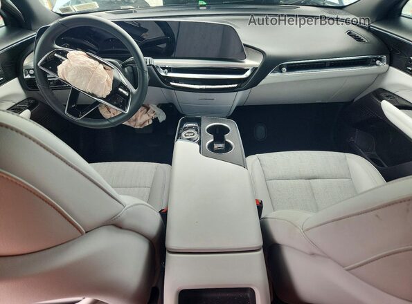 1GYKPPRK8RZ104644 2024 CADILLAC OTHER Turquoise Вид панелі приладів