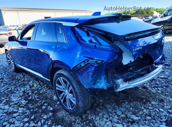 1GYKPPRL4RZ111213 2024 CADILLAC OTHER Blue Trasero izquierdo