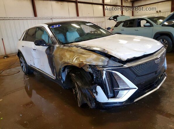 1GYKPPRL9RZ103625 2024 CADILLAC OTHER White Delantero derecho
