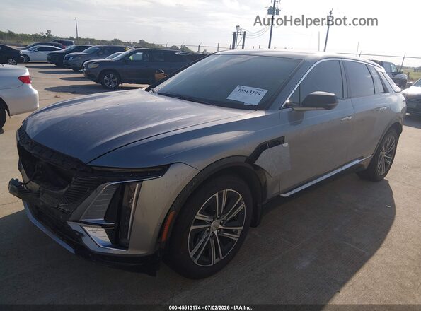 1GYKPRRK9RZ113574 2024 CADILLAC OTHER Silver Առջևի ձախ երեք քառորդ տեսարան