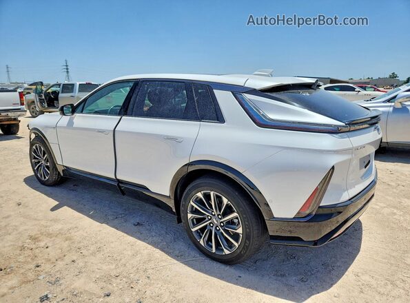 1GYKPVRK6RZ124492 2024 CADILLAC OTHER White Задня ліва чверть
