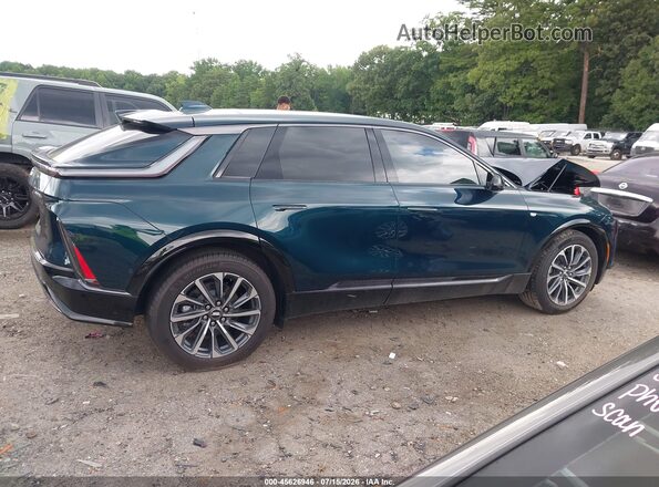 1GYKPVRL3RZ134230 2024 CADILLAC OTHER Green Widok wnętrza z tyłu