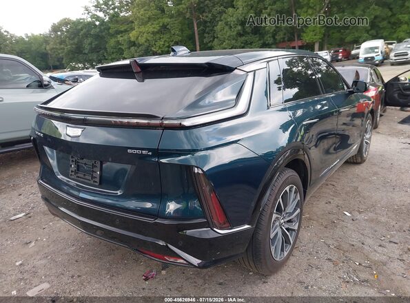 1GYKPVRL3RZ134230 2024 CADILLAC OTHER Green Tył prawy