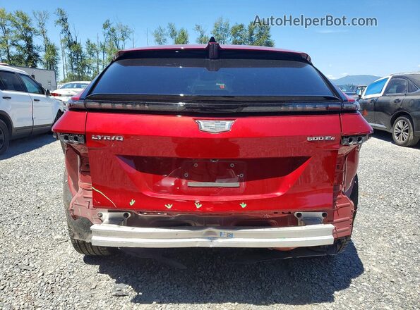 1GYKPVRLXRZ114511 2024 CADILLAC OTHER Red Вид ззаду
