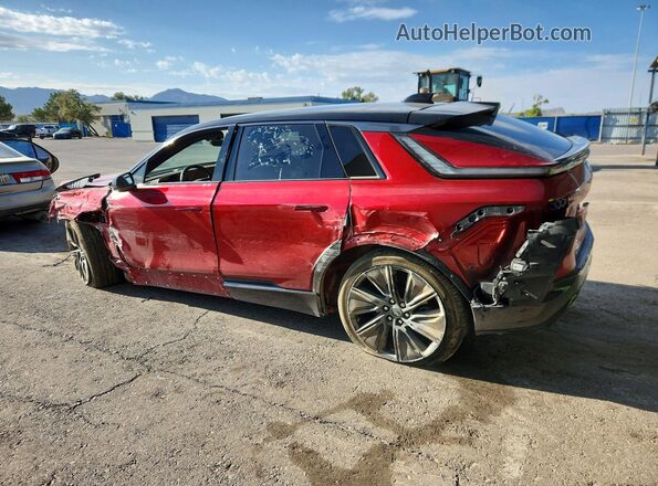 1GYKPWRL4RZ135022 2024 CADILLAC OTHER Red Trasero izquierdo