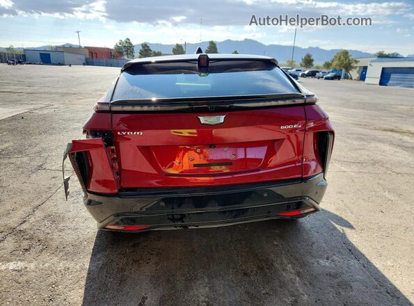 1GYKPWRL4RZ135022 2024 CADILLAC OTHER Red Vista trasera