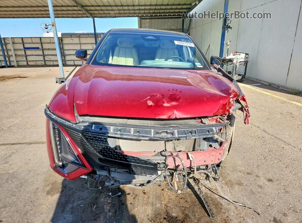 1GYKPWRL4RZ135022 2024 CADILLAC OTHER Red Vista frontal