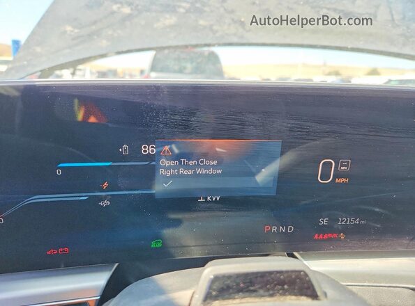 1GYKPWRLXRZ111100 2024 CADILLAC OTHER Черный Вид щитка приборов