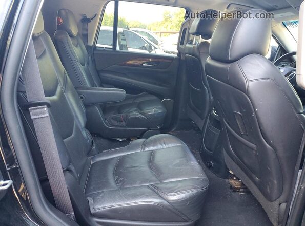 1GYS3AKJ7GR179732 2016 CADILLAC ESCALADE Black Vista interior trasera