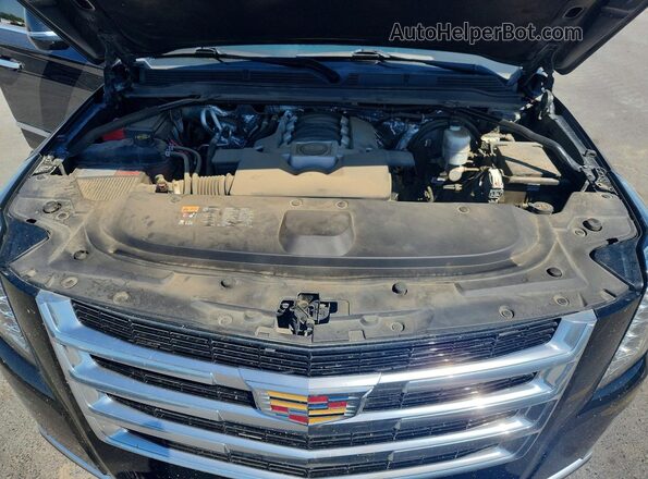 1GYS3AKJ7GR431575 2016 CADILLAC ESCALADE Black Շարժիչի բաժամունքի տեսք