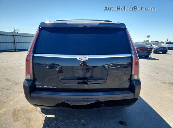 1GYS3AKJ7GR431575 2016 CADILLAC ESCALADE Black Հետևի տեսք