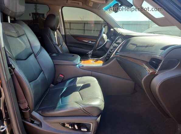 1GYS3AKJ7GR431575 2016 CADILLAC ESCALADE Black Սալոնի դիմացի տեսք
