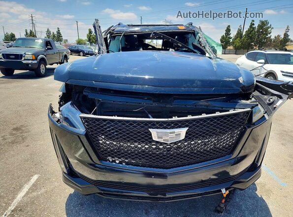 1GYS3EKT2MR342226 2021 CADILLAC ESCALADE Black Widok z przodu