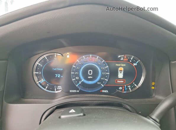 1GYS3GKJ4LR194847 2020 CADILLAC ESCALADE Black Vista del cuadro de instrumentos