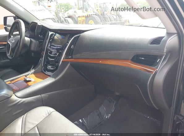 1GYS3HKJ7GR257029 2016 CADILLAC ESCALADE Black Vista interior delantera