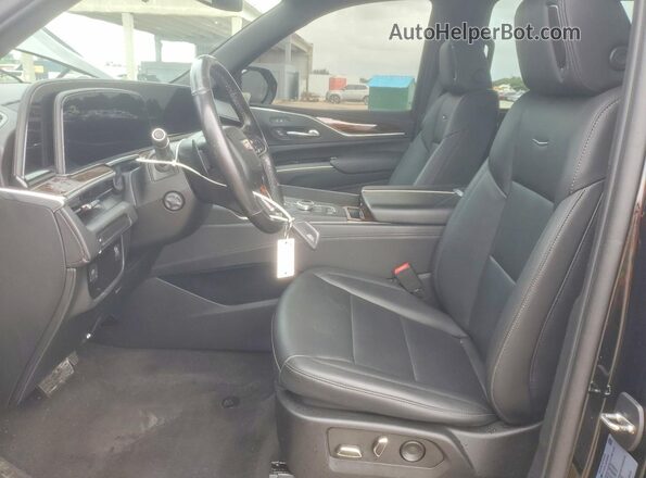 1GYS3JKL2NR330958 2022 CADILLAC ESCALADE Black Սալոնի դիմացի տեսք