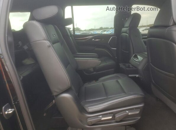 1GYS3JKL2NR330958 2022 CADILLAC ESCALADE Black Սալոնի հետևի տեսք
