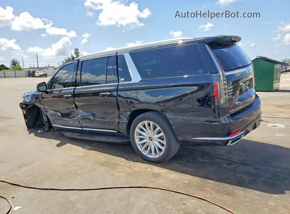 1GYS3JKL4RR322852 2024 CADILLAC ESCALADE Black Tył lewy