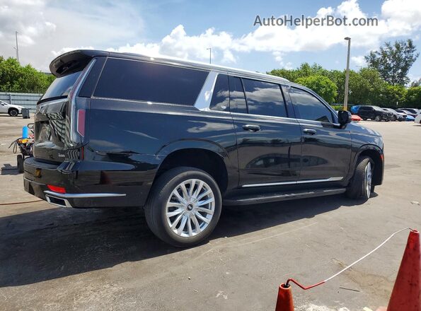 1GYS3JKL4RR322852 2024 CADILLAC ESCALADE Black Tył prawy