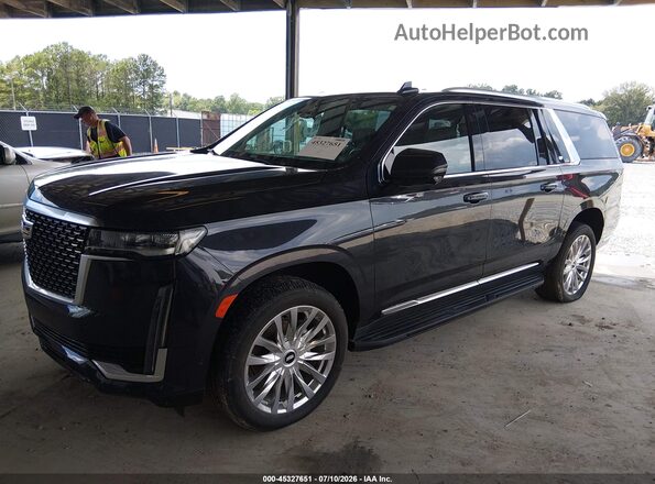1GYS3KKL5PR416399 2023 CADILLAC ESCALADE Черный Передняя левая четверть