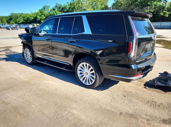 1GYS4AKL1PR558806 2023 CADILLAC ESCALADE Черный Задняя левая четверть