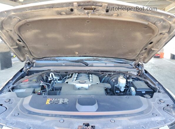 1GYS4BKJ2LR107690 2020 CADILLAC ESCALADE Black ძრავის განყოფილების ხედი