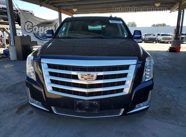 1GYS4BKJ2LR107690 2020 CADILLAC ESCALADE Black წინა ხედი