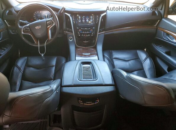 1GYS4BKJ2LR107690 2020 CADILLAC ESCALADE Black წინა პანელის ხედი