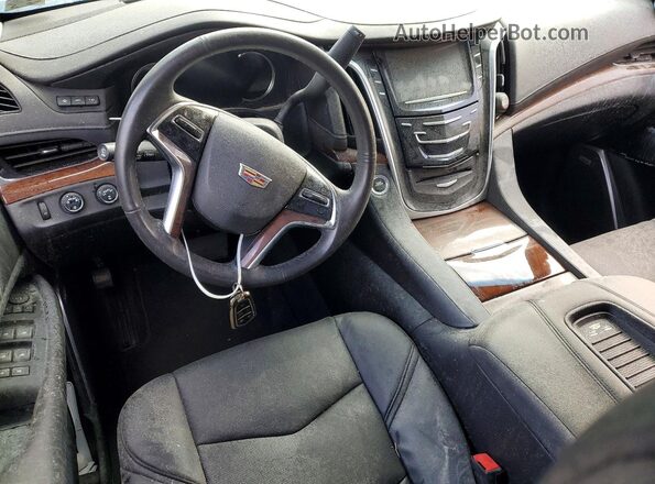 1GYS4BKJ2LR274258 2020 CADILLAC ESCALADE Black წინა პანელის ხედი