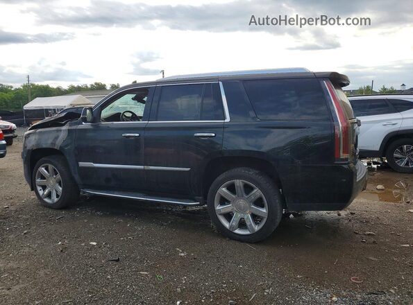 1GYS4BKJ2LR274258 2020 CADILLAC ESCALADE Black უკანა მარცხენა