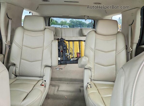 1GYS4BKJ3GR320220 2016 CADILLAC ESCALADE Белый Вид задних сидений