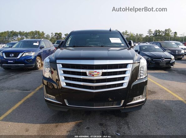 1GYS4BKJ4KR276334 2019 CADILLAC ESCALADE Черный Вид задней части салона