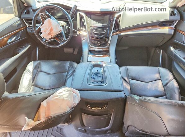 1GYS4BKJ4KR296017 2019 CADILLAC ESCALADE Черный Вид панели приборов