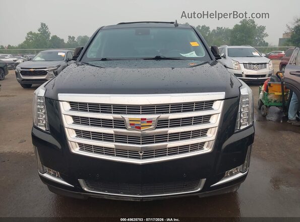 1GYS4BKJ4LR187459 2020 CADILLAC ESCALADE Black ხელსაწყოთა პანელის ხედი