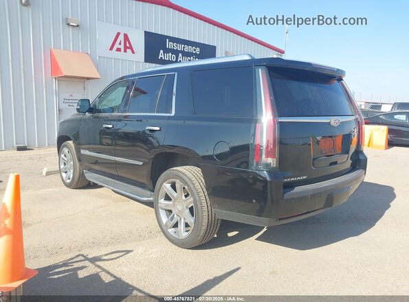 1GYS4BKJXJR238816 2018 CADILLAC ESCALADE Black Հետևի ձախ