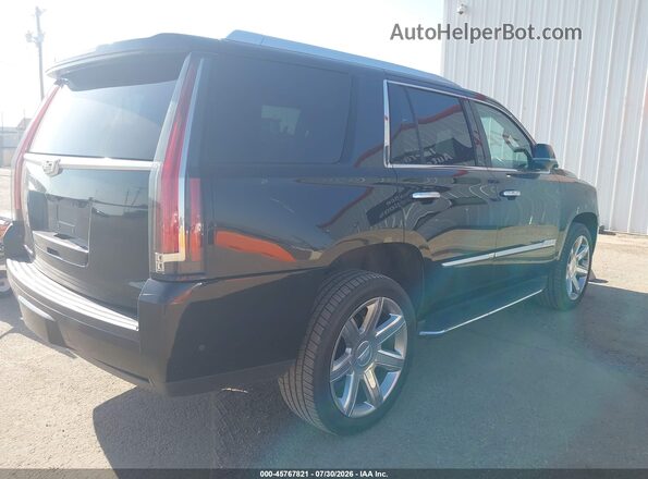 1GYS4BKJXJR238816 2018 CADILLAC ESCALADE Black Հետևի աջ