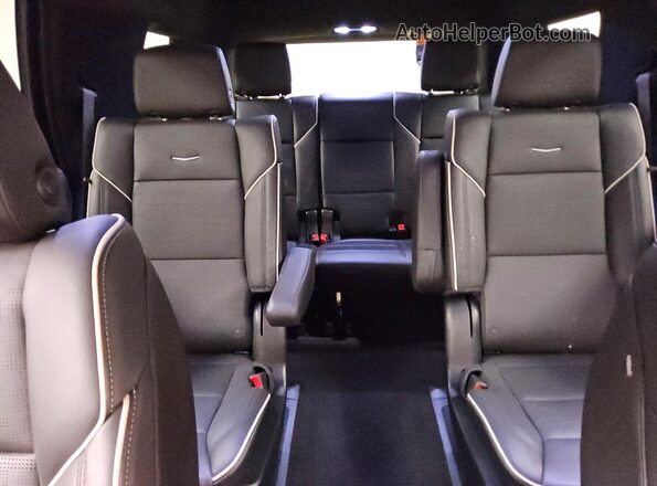 1GYS4BKL0PR317986 2023 CADILLAC ESCALADE Charcoal Widok tylnych siedzeń