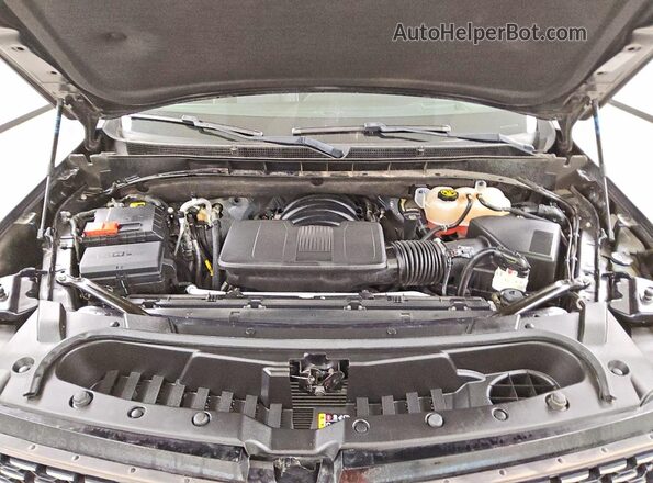 1GYS4BKL0PR317986 2023 CADILLAC ESCALADE Charcoal Widok komory silnika