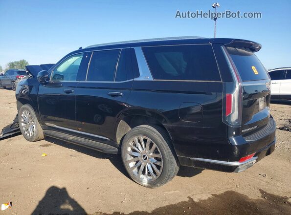 1GYS4BKL2MR239657 2021 CADILLAC ESCALADE Black Задня ліва чверть