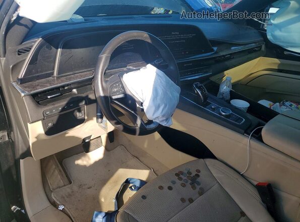 1GYS4BKL2MR239657 2021 CADILLAC ESCALADE Black Вид панелі приладів