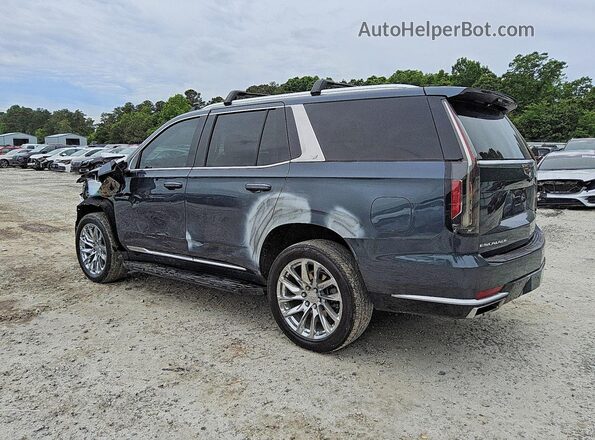 1GYS4BKL2MR486368 2021 CADILLAC ESCALADE Gray უკანა მარცხენა