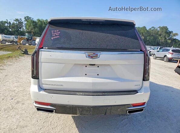 1GYS4BKL5PR533834 2023 CADILLAC ESCALADE White Widok z tyłu