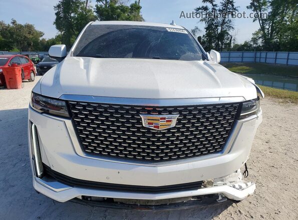 1GYS4BKL5PR533834 2023 CADILLAC ESCALADE White Widok z przodu