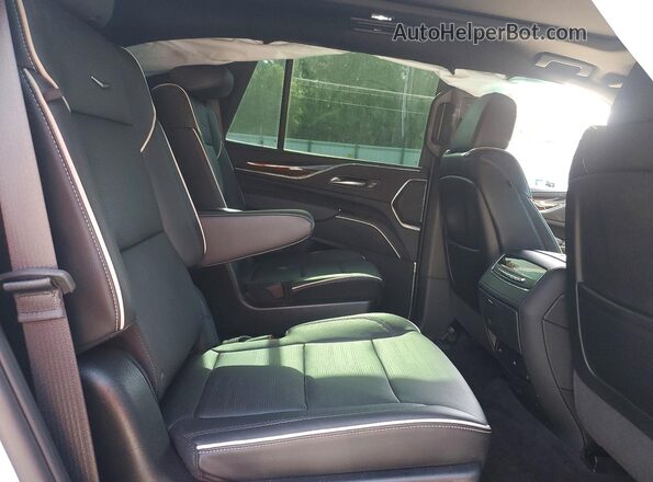 1GYS4BKL5PR533834 2023 CADILLAC ESCALADE White Widok wnętrza z tyłu
