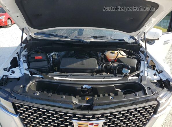 1GYS4BKL5PR533834 2023 CADILLAC ESCALADE White Widok komory silnika
