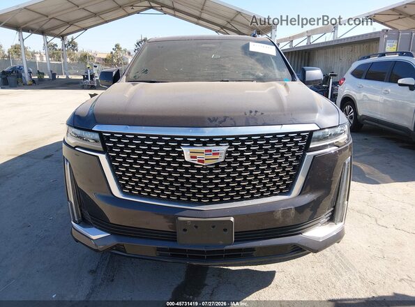 1GYS4BKL6PR263786 2023 CADILLAC ESCALADE Gray ხელსაწყოთა პანელის ხედი