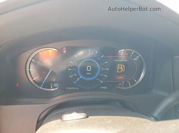 1GYS4CKJ4JR125112 2018 CADILLAC ESCALADE White Instrument cluster view