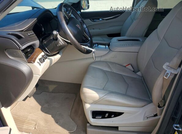 1GYS4CKJ5JR275181 2018 CADILLAC ESCALADE Blue Սալոնի դիմացի տեսք