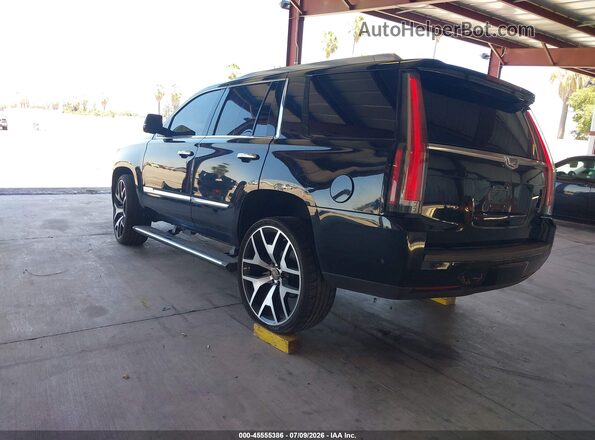 1GYS4DKJ2HR299390 2017 CADILLAC ESCALADE Black Tył lewy