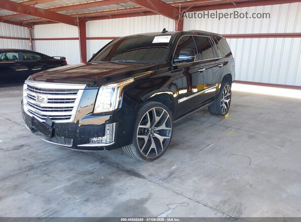1GYS4DKJ2HR299390 2017 CADILLAC ESCALADE Black Przód lewy